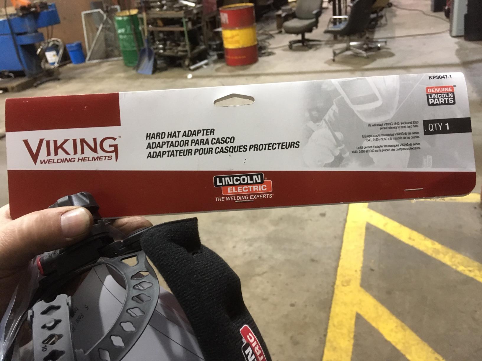 Lincoln Electric K3034-4 VIKING 3350 Auto Darkening Welding Helmet with 4C Lens Technology, Matte Black, extra large customer photo 1