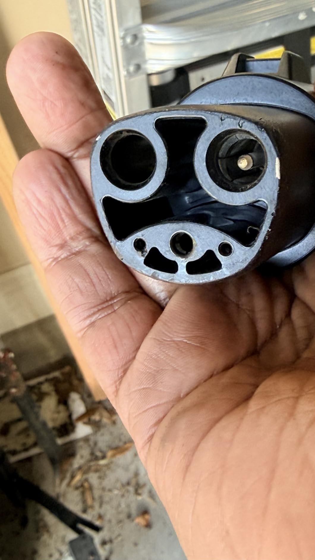 LENZ J1772 to NACS Adapter for Tesla and NACS EVs, 80A, UL 2251 customer photo 2