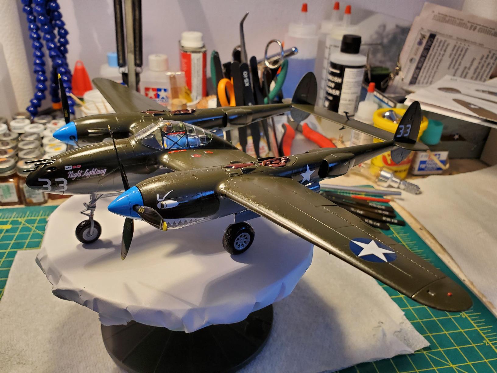 TAMIYA USA TAM61120 1/48 Lockheed P-38 F/G Lightning customer photo 2