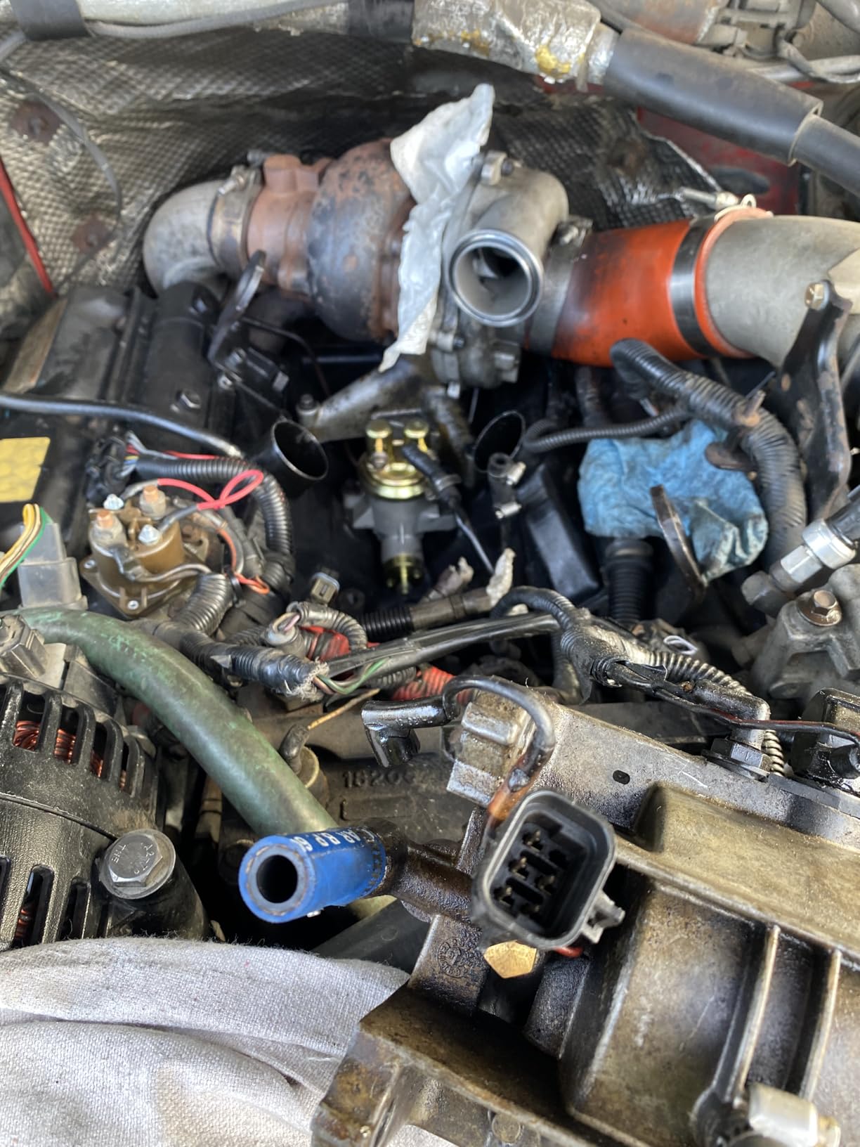 Lift Valley Fuel Pump with Hose Lines Washers Install Kit For 1994-1997 Ford F250 F350 Superduty 7.3L Diesel Powerstroke Replaces OE# F6TZ-9350-A customer photo 2