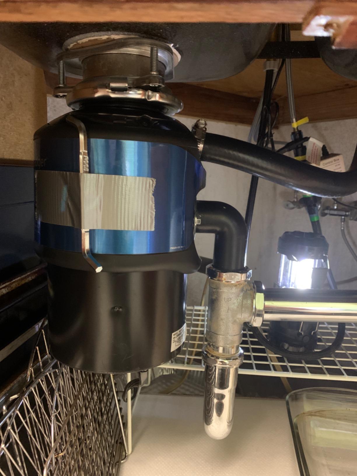 InSinkErator Garbage Disposal, Badger 1 HP, Power Series, 1 HP Continuous Feed, Black customer photo 2