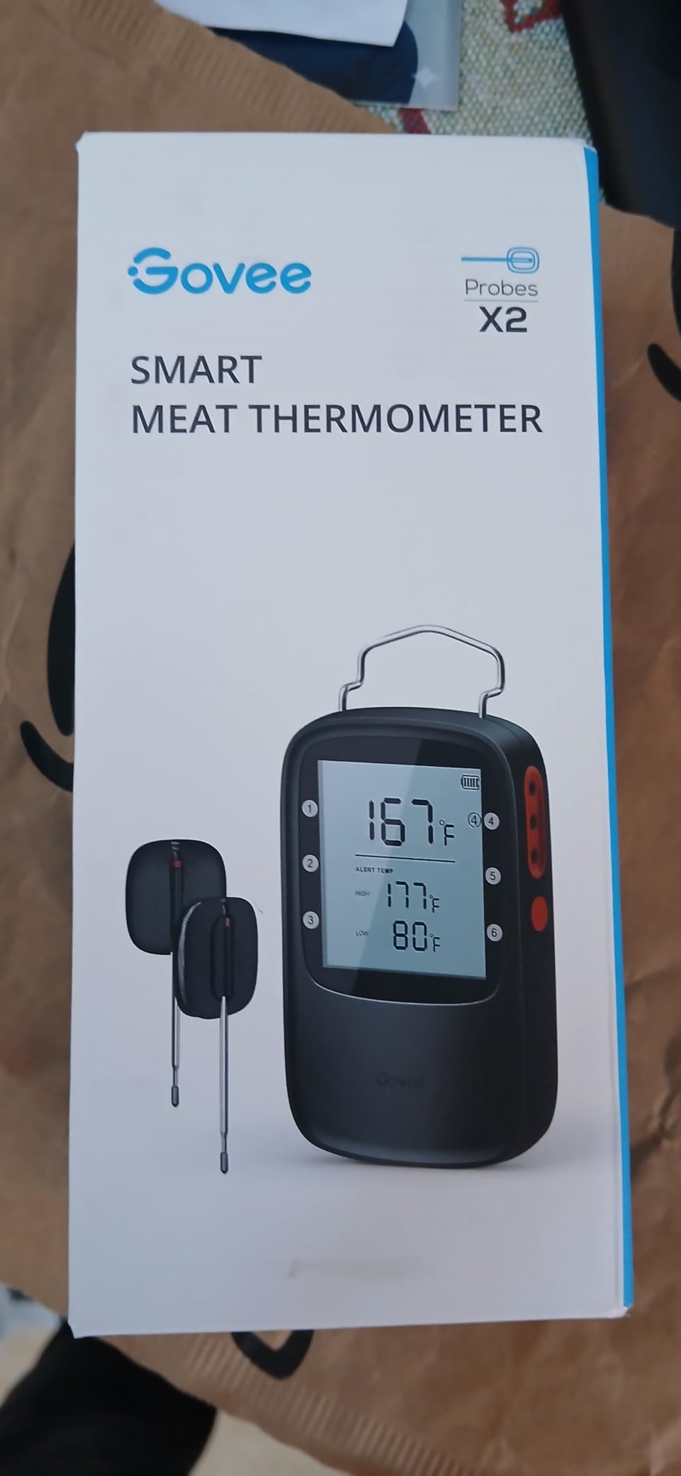 Govee Bluetooth Meat Thermometer Digital with Smart App Timer and Alerts customer photo 1