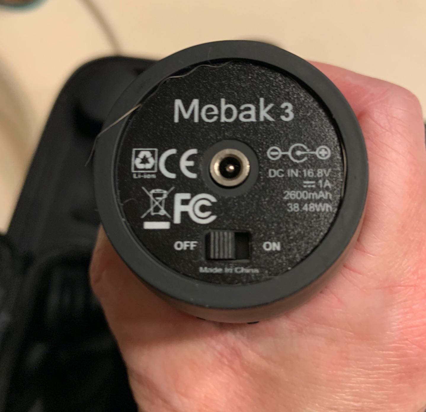 Mebak 3 Massage Gun, Massage Gun Deep Tissue for Athletes, Professional Muscle Percussion Massager, Massager for Shoulder Leg Back Body Pain Relief, Quiet Portable Sport Tool, Gifts for Him customer photo 2