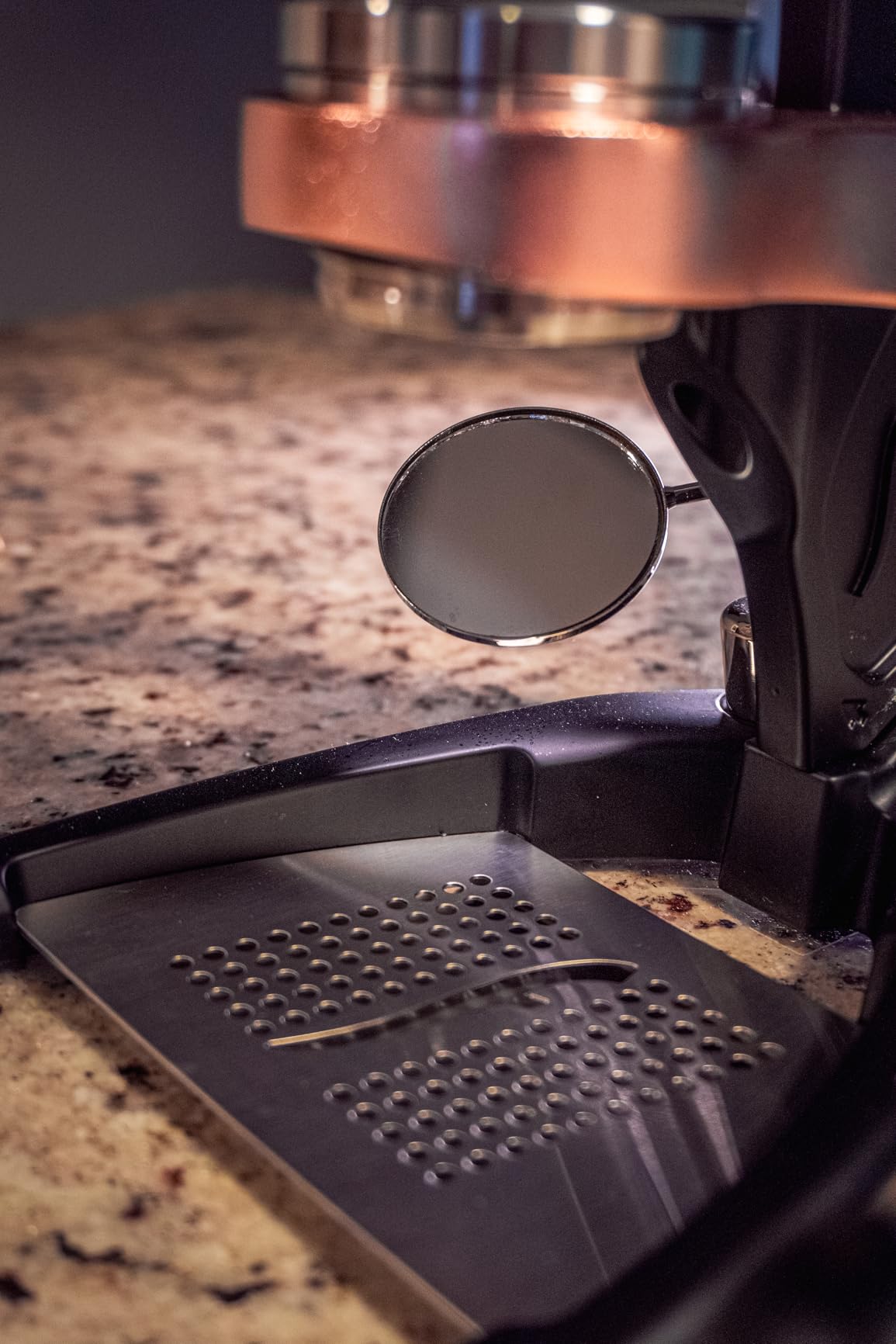 Flair UPDATED 49 PRO (Black) - All manual 49mm lever espresso maker with handled portafilter, pressure gauge and no plastics in brew path customer photo 2