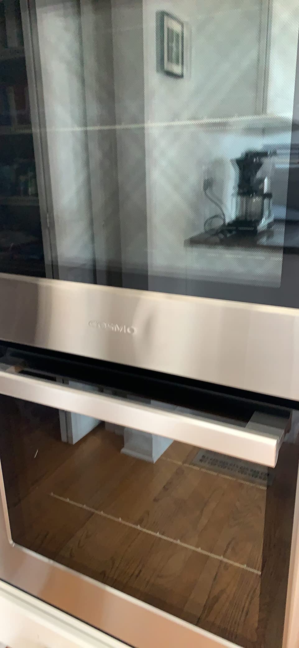 Cosmo COS-30EDWC 30 in. Haven Collection Double Electric Wall Oven, True Convection, Stainless with Blue Porcelain, Self Clean Function, 7 Oven Functions customer photo 1