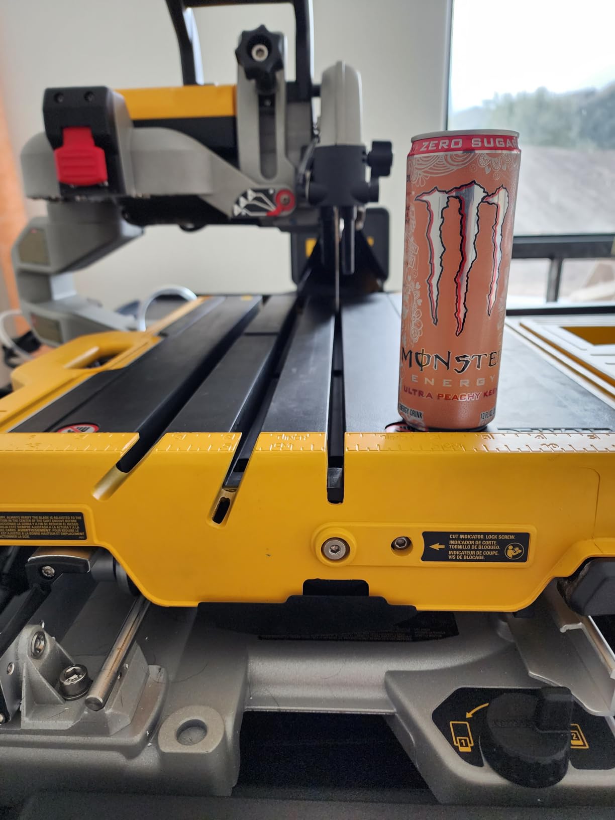 DEWALT Wet Tile Saw with Stand, 10 Inch, 15-Amp, 1,220 MWO, Corded (D36000S) customer photo 1