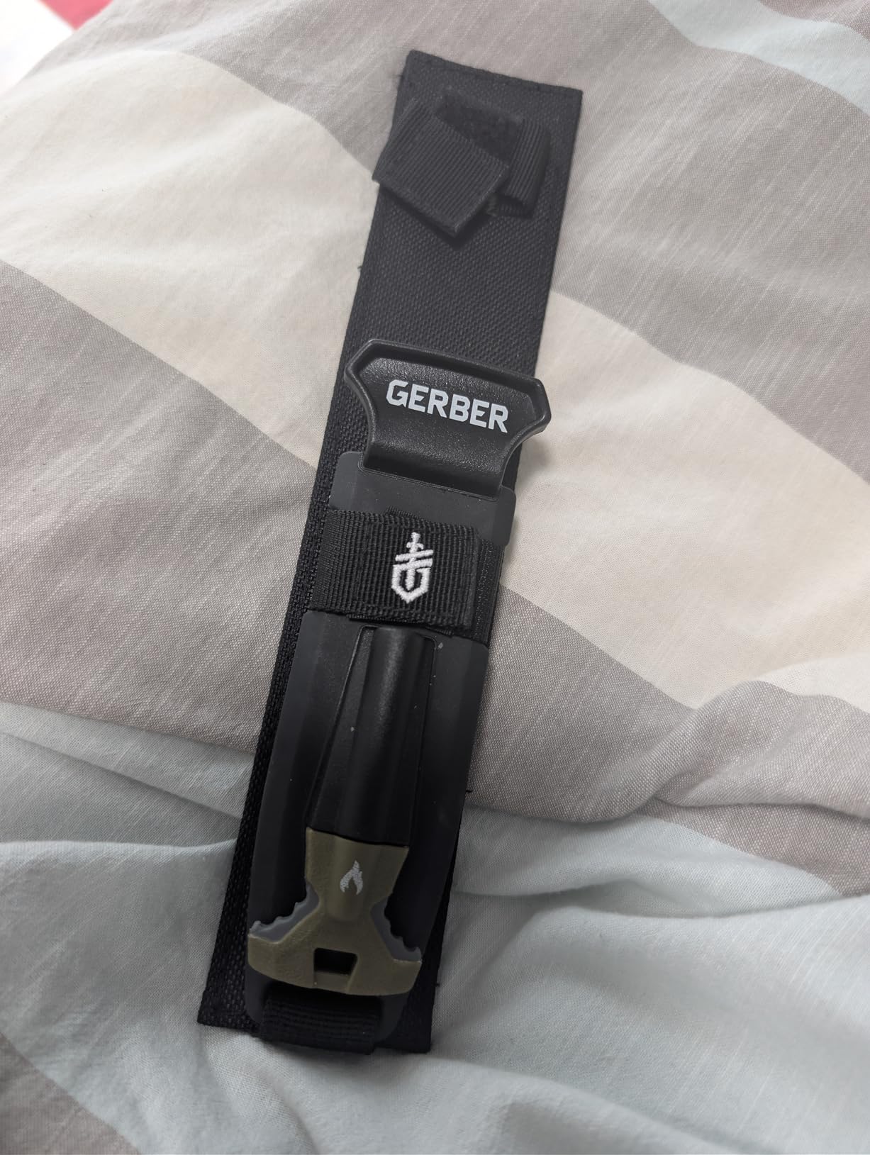 Gerber Ultimate Fixed Blade Knife w/Sheath, Knife Sharpener, Ferro Rod | Bushcraft & hunting knife customer photo 2
