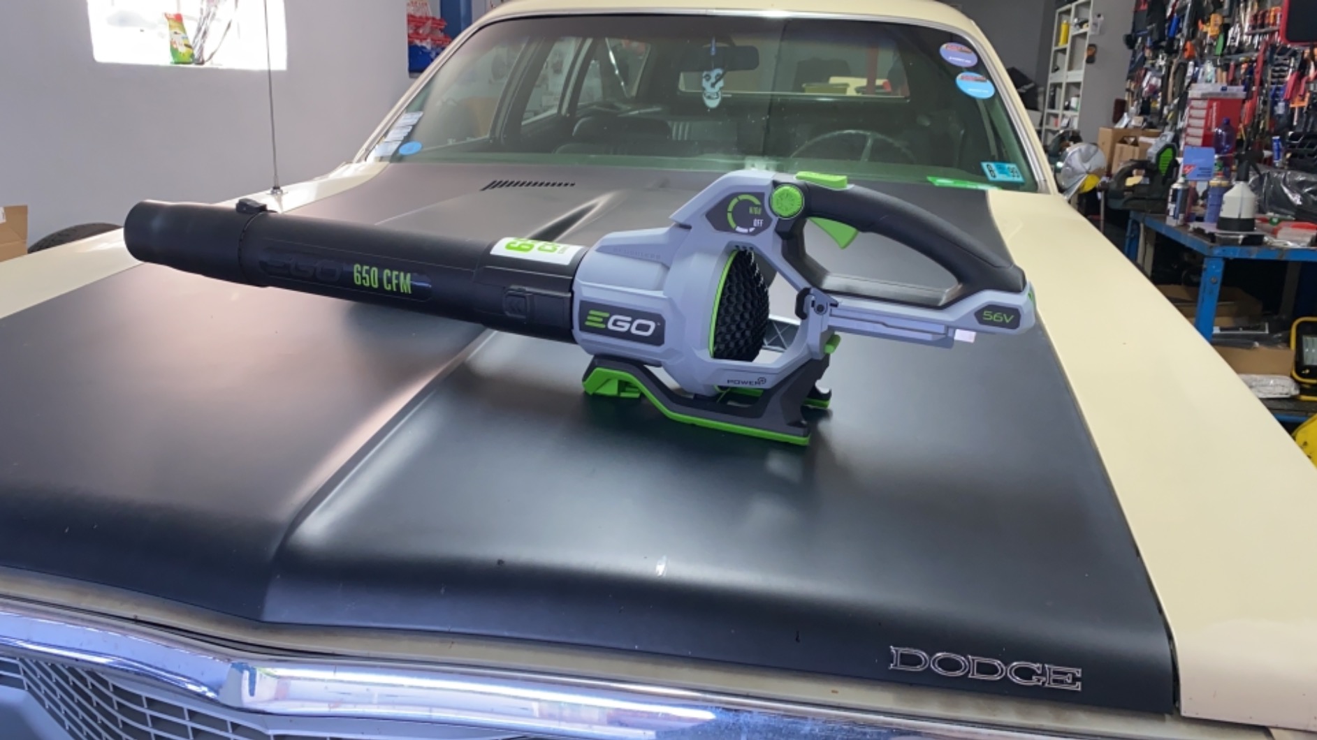 EGO POWER+ Leaf Blower, Cordless Electric 650 CFM, Battery and Charger Not Included - LB6500 customer photo 1