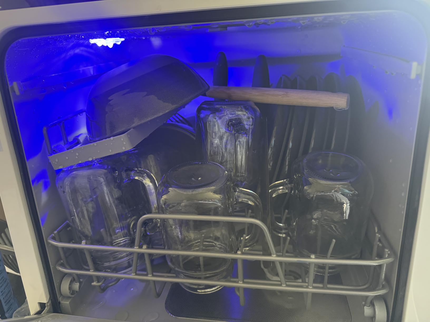 NOVETE Portable Countertop Dishwashers for Small Apartments customer photo 2