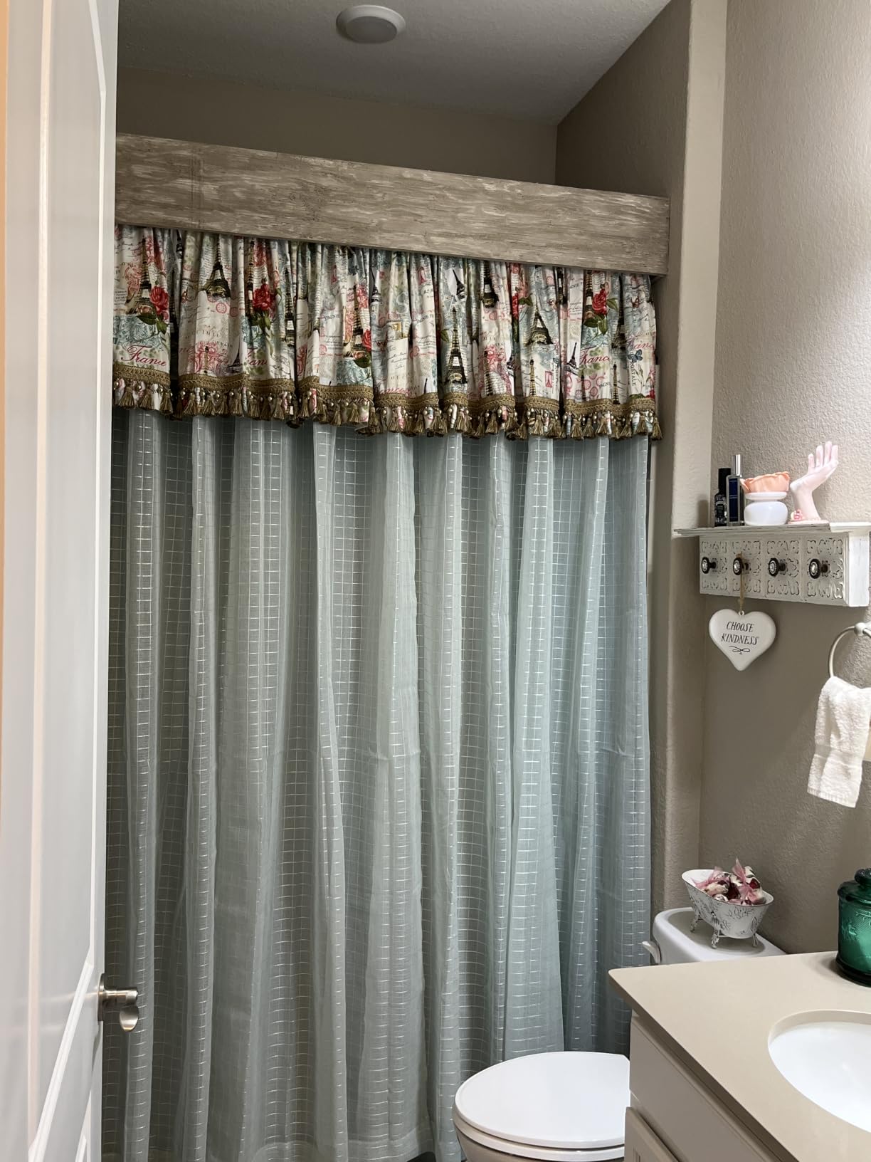 ALYVIA SPRING Waterproof Fabric Shower Curtain or Liner White, 72x72 customer photo 2