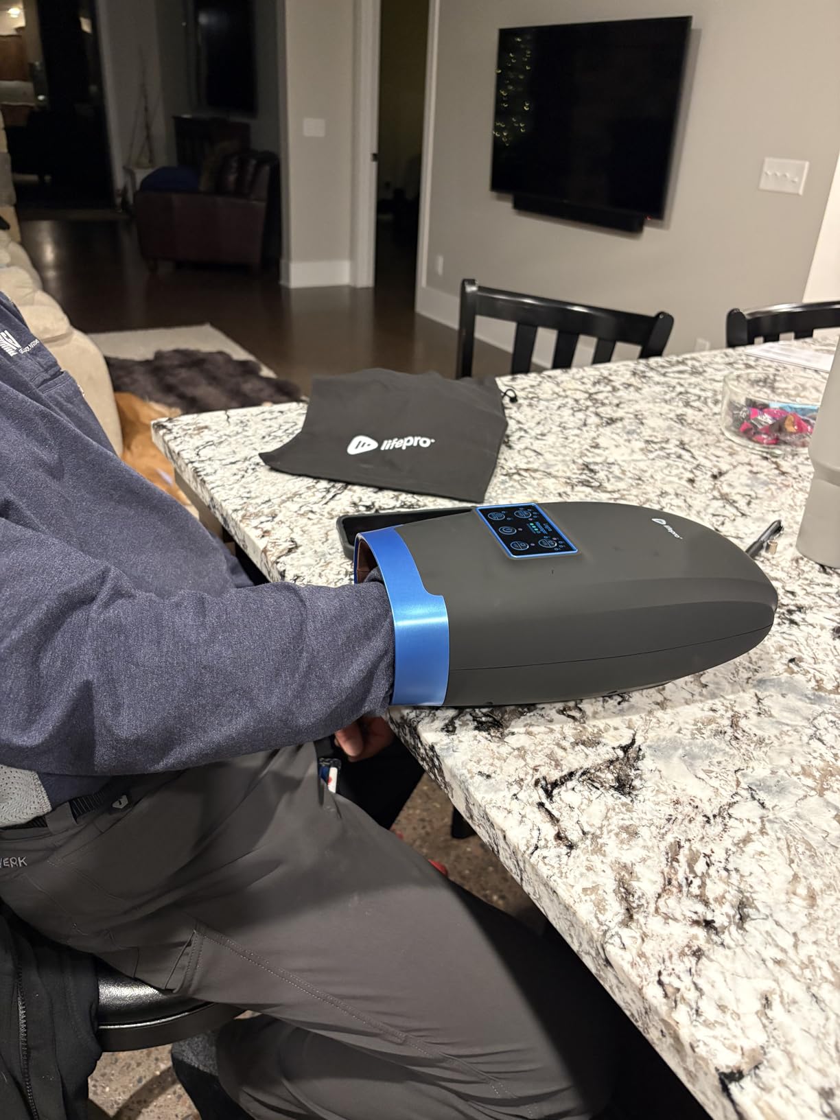 LifePro Legra Hand Massager with Heat and Compression & Cordless Design | Multi Massage Modes, Adjustable Intensity, Quiet Operation - Hand & Wrist Massager for Sore, Stiff, and Sensitive Hands customer photo 2