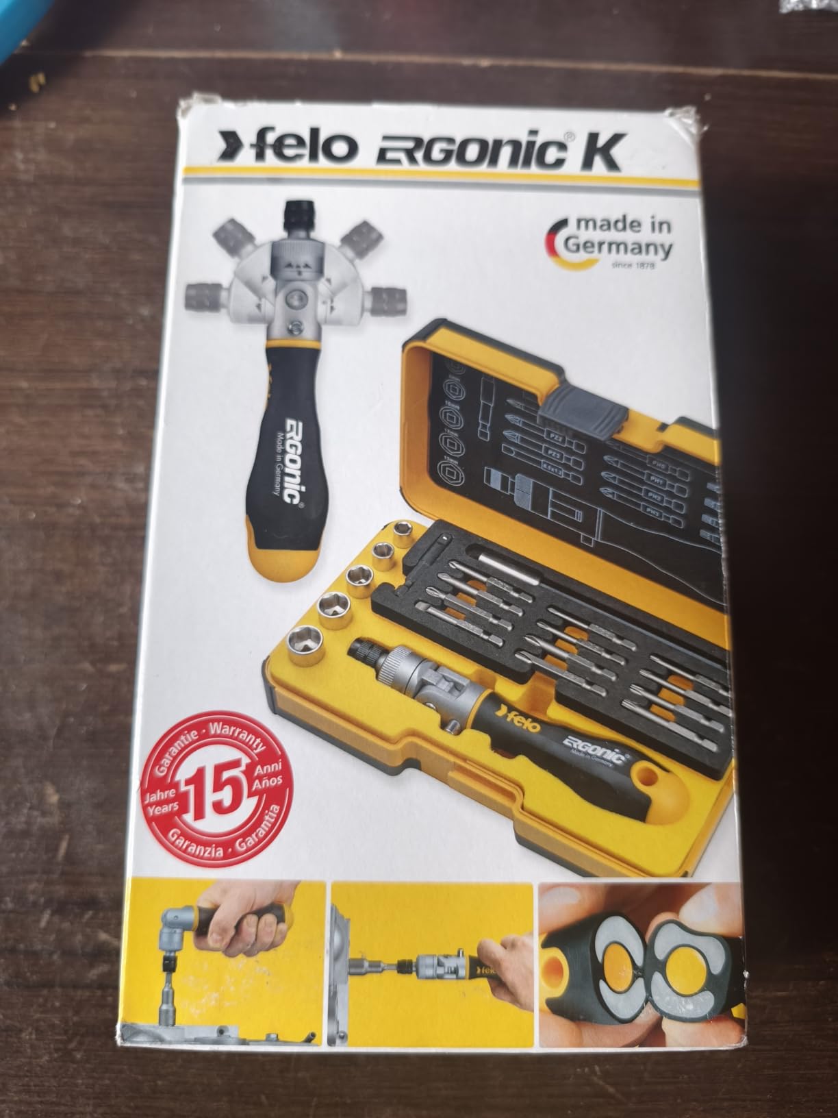 Felo 0715764515 ERGONIC K BOX 20 PC SET customer photo 1
