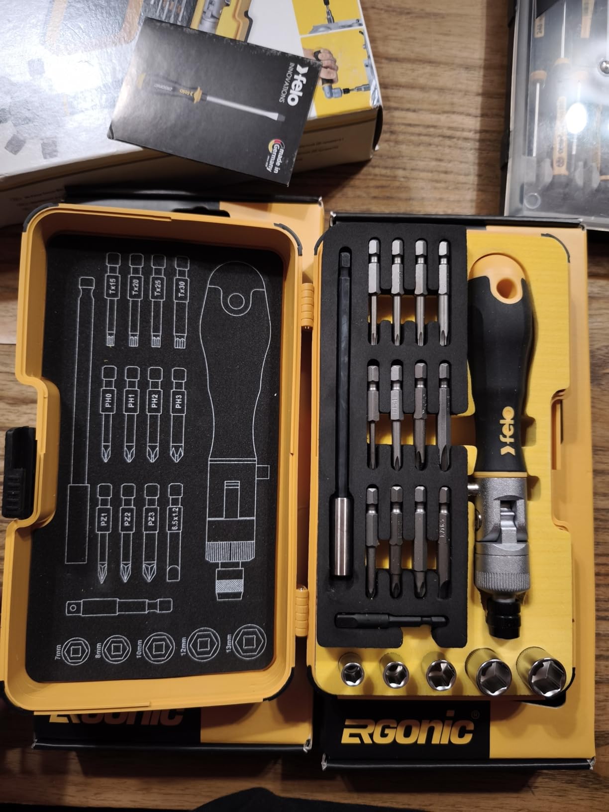 Felo 0715764515 ERGONIC K BOX 20 PC SET customer photo 2