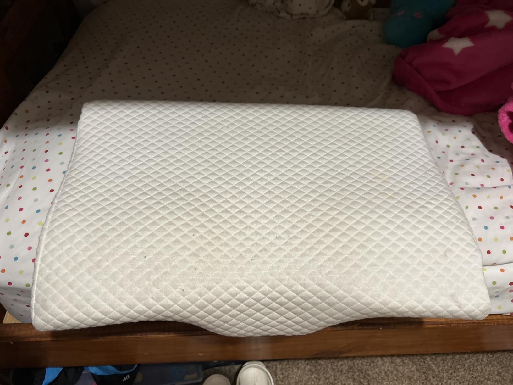 ZAMAT Memory Foam Pillow for Neck Pain Relief, Adjustable Orthopedic Ergonomic Cervical Pillow for Sleeping with Washable Cover, Bed Pillows for Side, Back, Stomach Sleepers customer photo 2