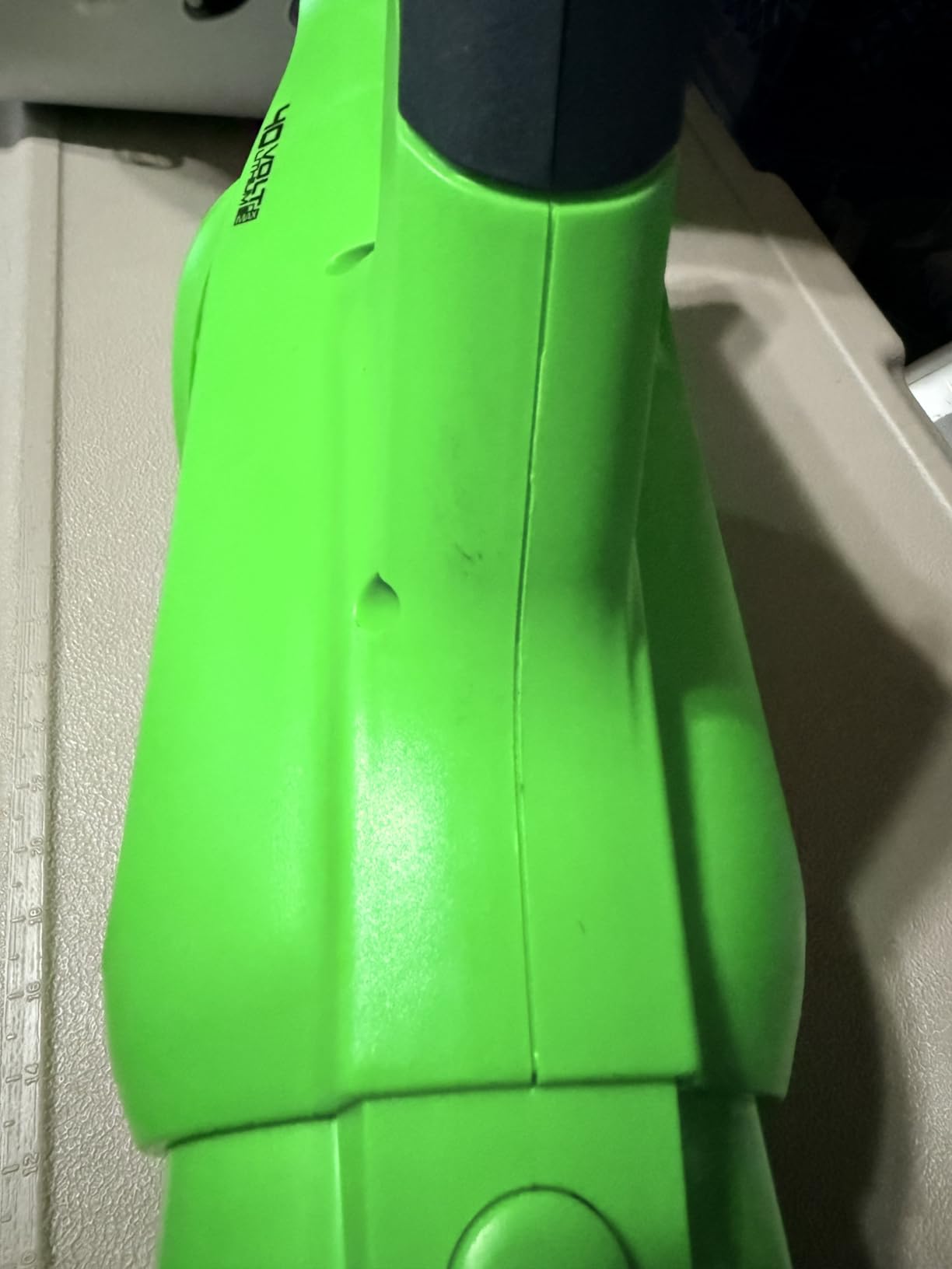 Greenworks 40V Electric Leaf Blower, 550 CFM, 4.0 Ah Battery and Charger customer photo 2