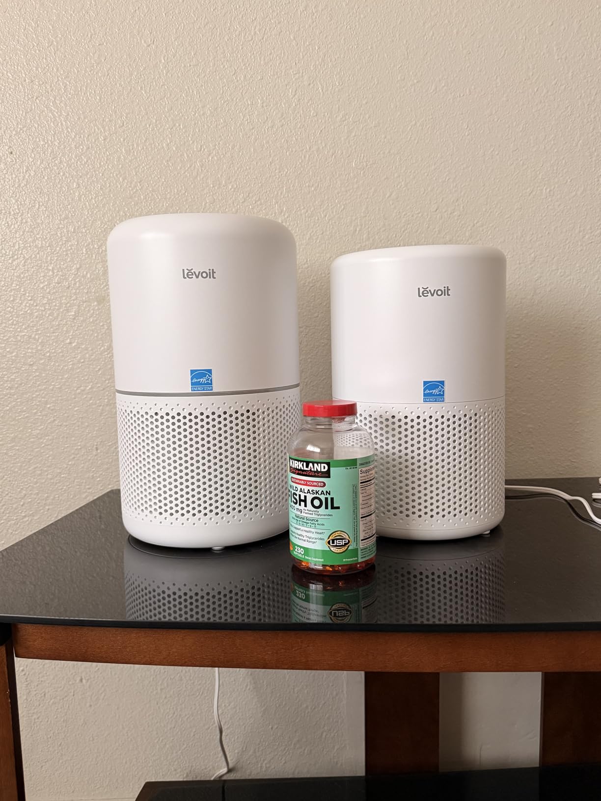 Levoit Air Purifier for Home Pets Bedroom Dorm Room, Smart & Voice Control | AHAM VERIFIDE, 3-in-1 Filter With HEPA Sleep Mode, for Pollen, Pollutants, Smoke, Dander, Dust, Pet Hair, Core 200S-P, White customer photo 1