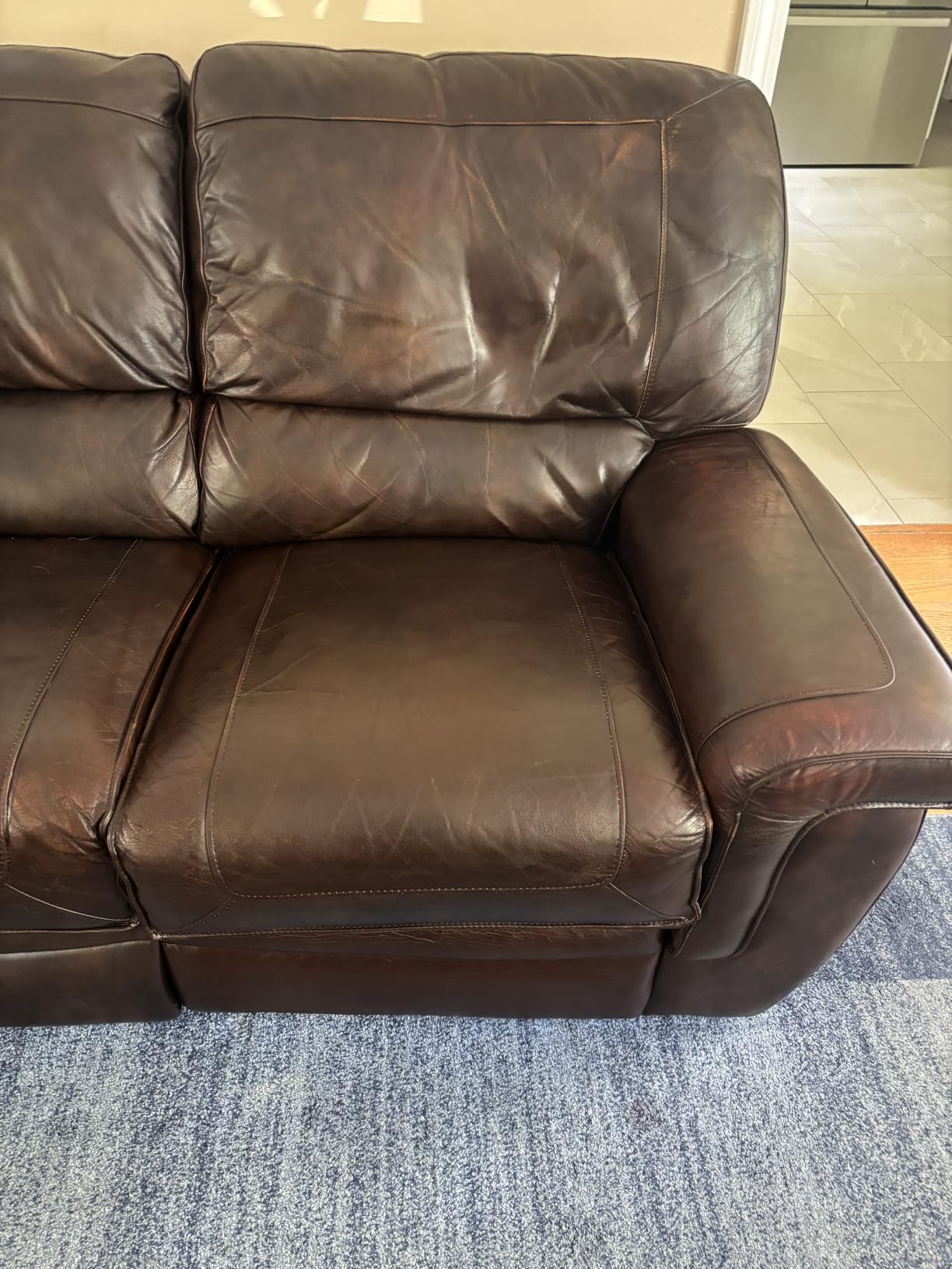 Black Leather Recoloring Balm, Leather Color Restorer Conditioner, Leather Repair Kits for Vinyl Furniture, Sofa, Car Seats, Shoes - Repair Leather Color on Faded & Scratched Leather Couches customer photo 1