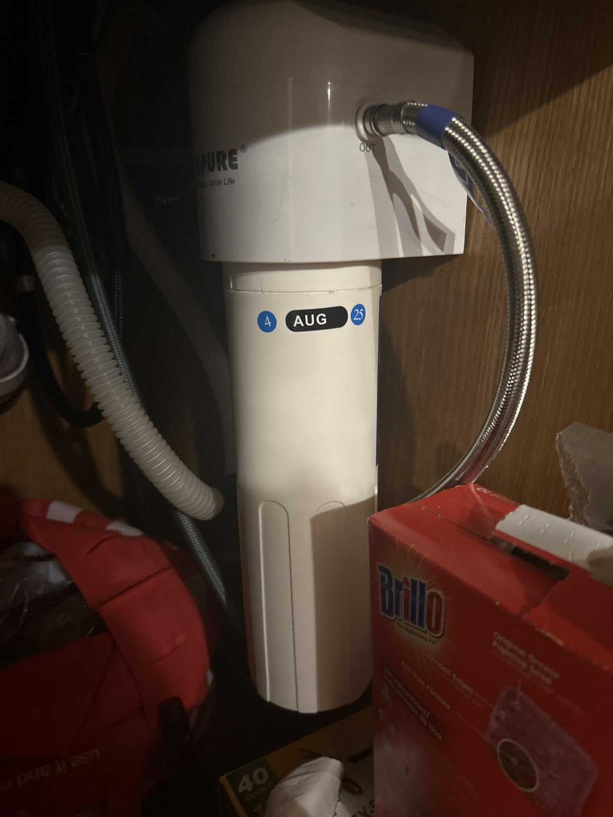 ICEPURE Under Sink Water Filter System, 3 Years or 22000 Gallons Ultra High Life NSF/ANSI 42 Certified, Removes Heavy Metals, Chlorine, Direct Connect Under Counter Drinking Water System, USA Tech customer photo 1