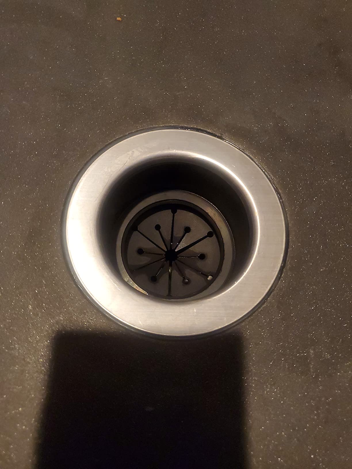 KRAUS WasteGuard 3/4 HP Ultra-Quiet Garbage Disposal with Quick Connect, Kitchen Sink Drain Cover, Power Cord and Flange Included, KWD100-75MBL customer photo 1