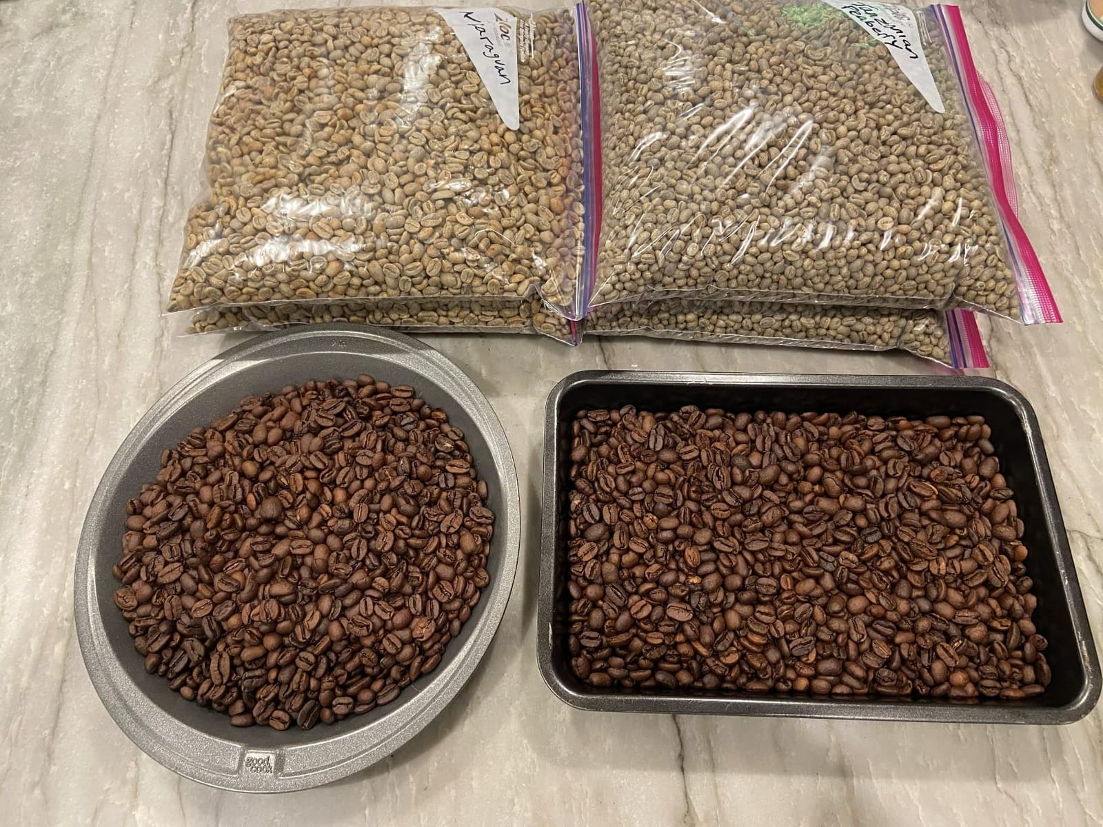 500g Coffee Bean Roaster Machine with Timer, 110V | Electric, 0-240℃, Non-Stick, Household, For Cafe Shop Home Use customer photo 1