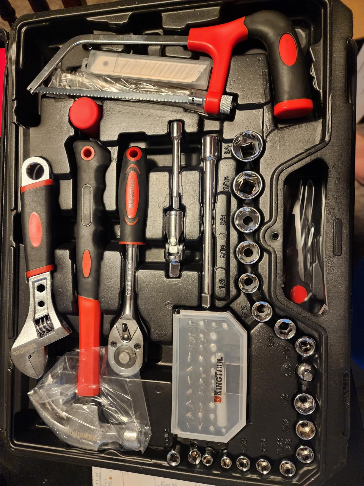 KingTool 325 Piece Home Repair Tool Kit, General Home/Auto Repair Tool Set, Toolbox Storage Case with Drawer, General Household Tool Kit - Perfect for Homeowner, Diyer, Handyman customer photo 2