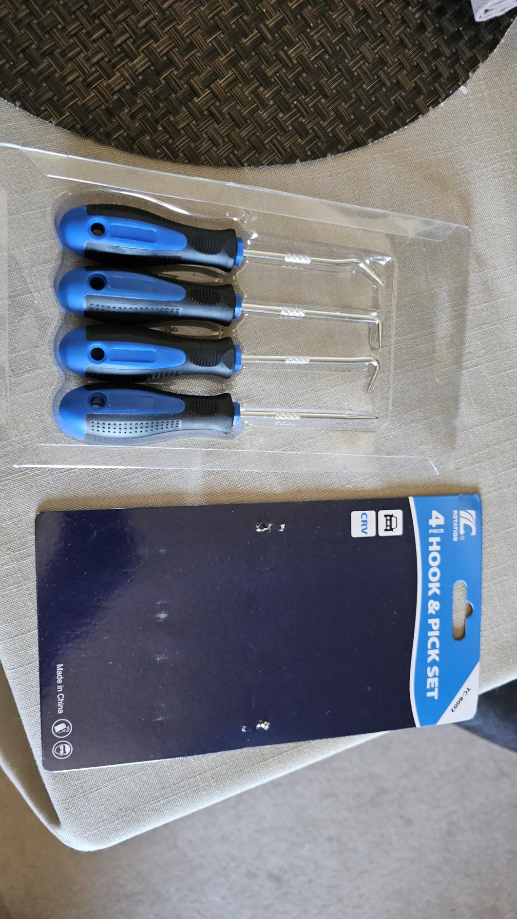 ROTATION Precision Hook and Pick Set for Automotive | 4-Piece Hand Tools customer photo 2