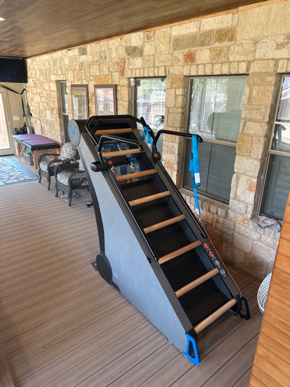 JLX Commercial 4-Position Ladder Climber Exercise Machine | Self Powered. Improved Digital Dashboard. Four Climbing Workout Positions. customer photo 2