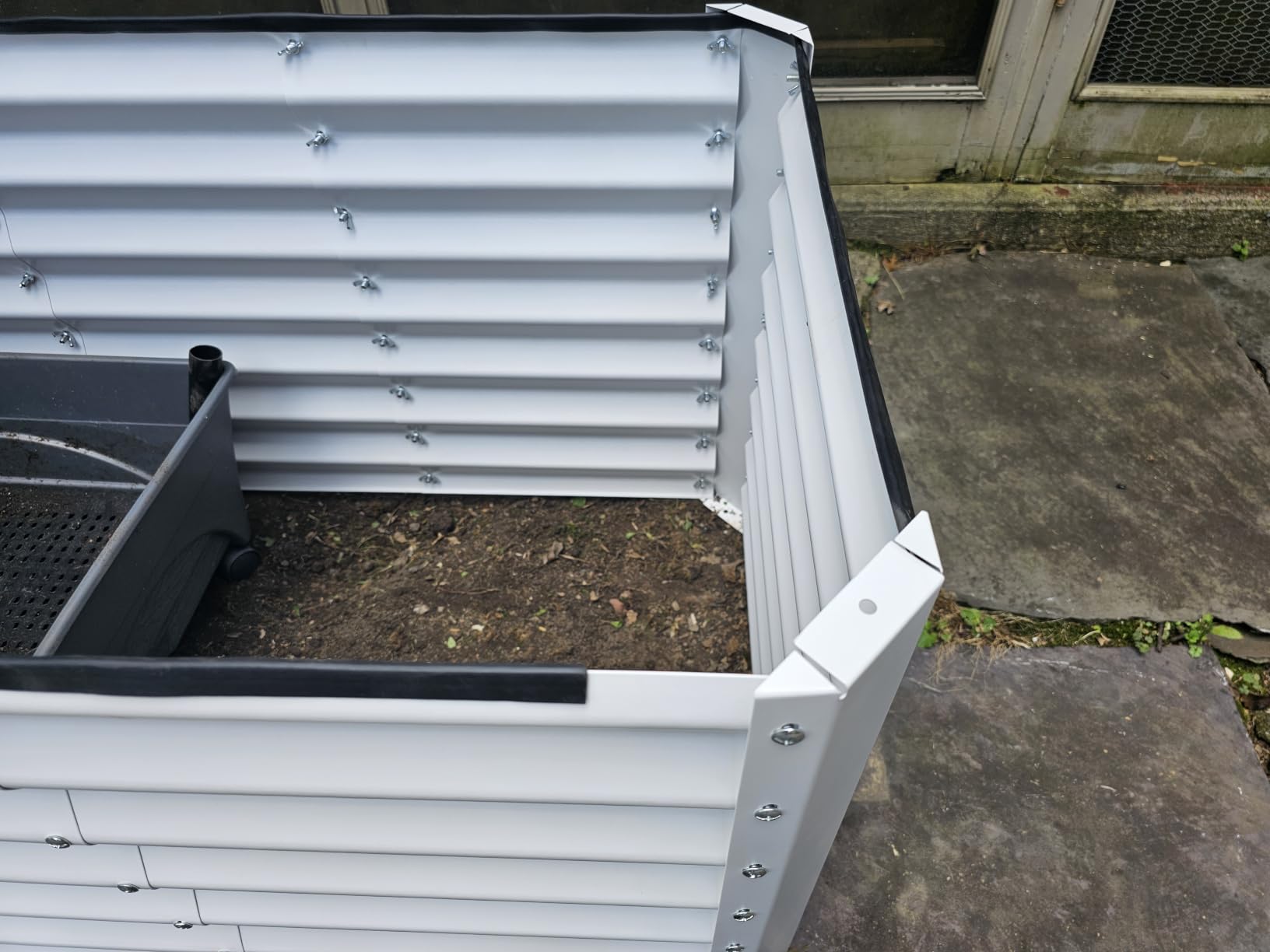 Best Choice Products 6x3x2ft Outdoor Metal Raised Garden Bed, Deep Root Box Planter for Vegetables, Flowers, Herbs, 269 Gallon Capacity, 100% Non Toxic Materials - Gray customer photo 1