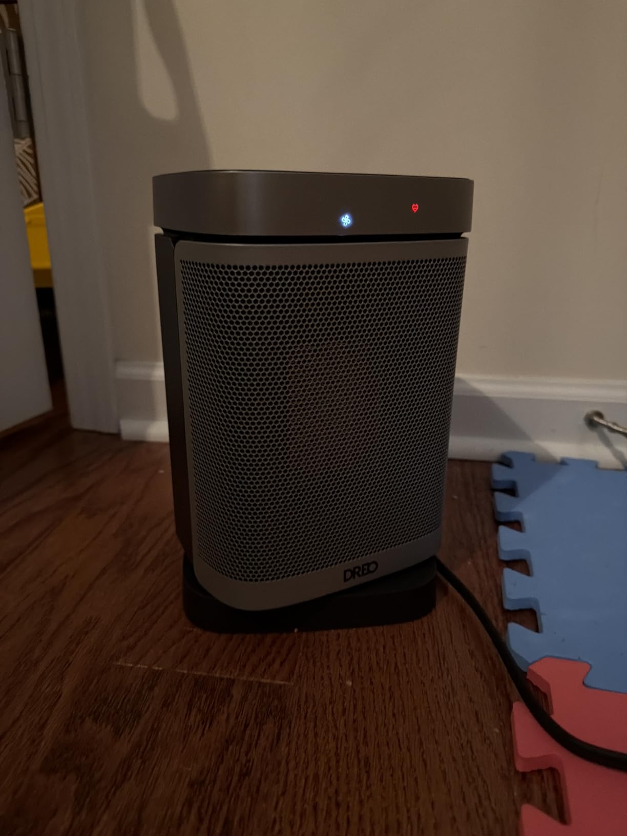 DREO Space Heater, Portable Electric Heaters for Indoor Use with Thermostat | 70° Oscillation, Remote, ECO, 12H Timer, 5 Modes, Safe Quiet Room Heater for Bedroom, 1500W PTC Ceramic Heater for Office customer photo 2