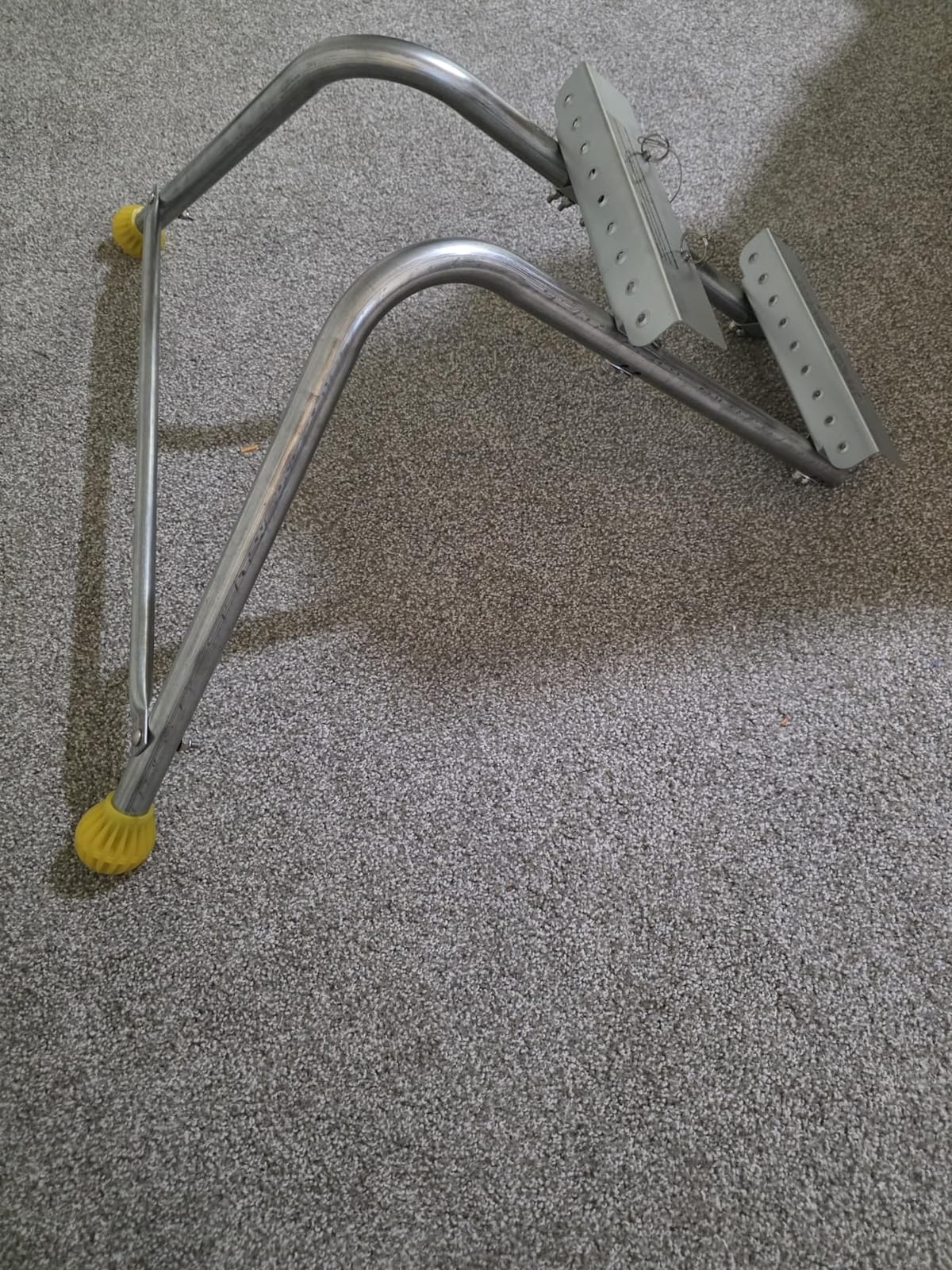 Tie Down Roof Zone Height Adjustable Roofing Standoff Safety Ladder Stabilizer w/Surface Protection | Quick Connect Assembly customer photo 2