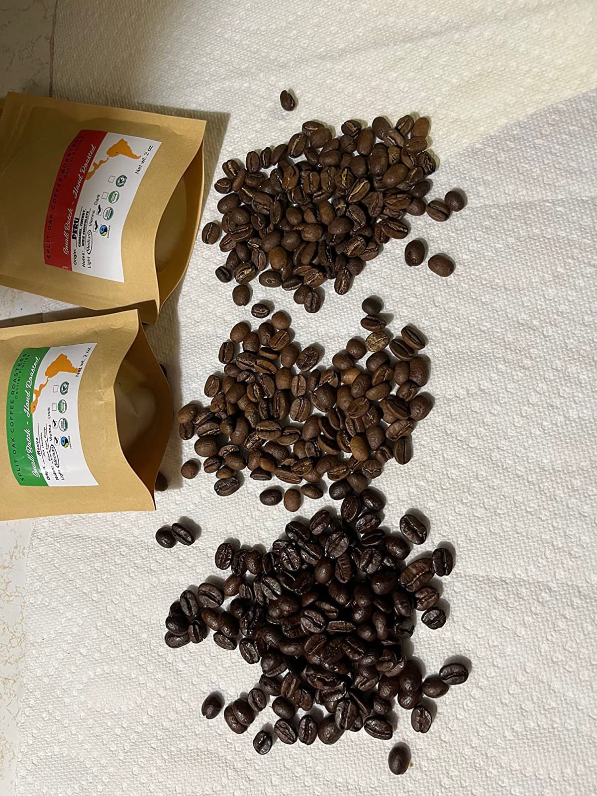 Split Oak Coffee Roasters Gourmet Gift Box - Whole Bean Variety Pack Gift Box, 9 Medium Roast Coffees from Around the World - Global Tasting Collection, 2oz Bags, Roasted in the USA customer photo 1
