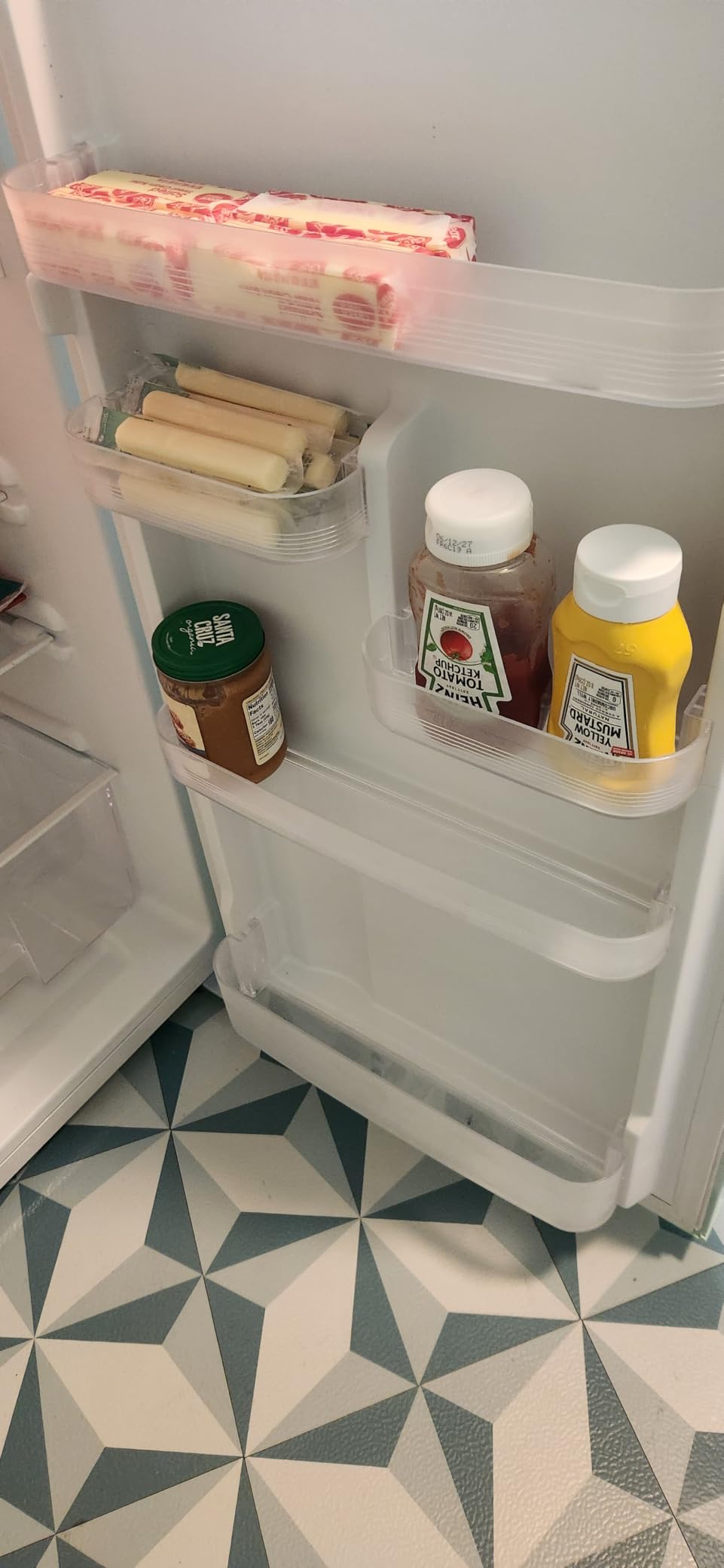 Frigidaire EFR753, 2 Door Apartment Size Refrigerator with Freezer, Retro Chrome Handle, 7.5 cu ft, Platinum Series, Stainless Steel customer photo 2