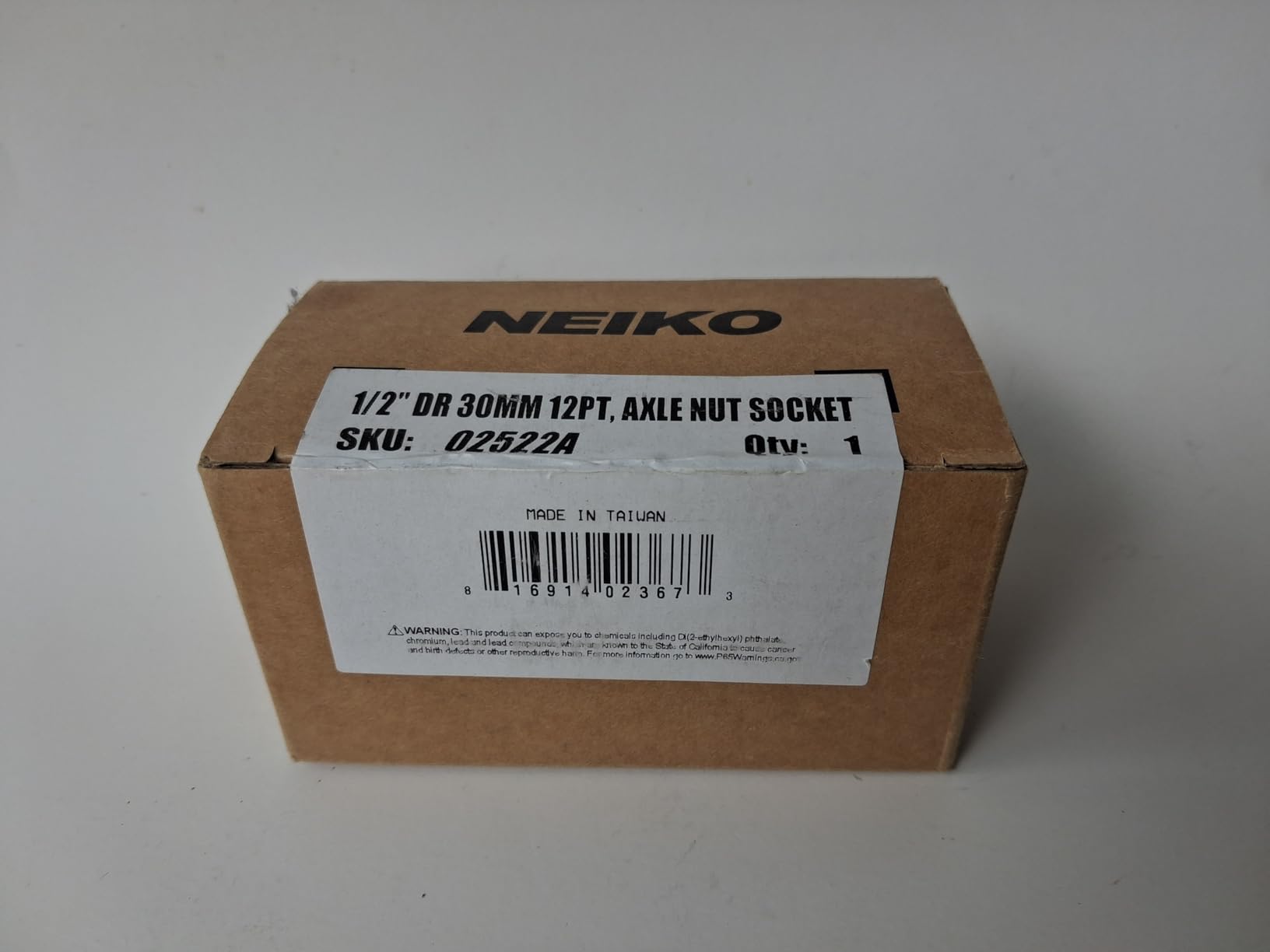 NEIKO 02531A 10 Piece 12 Point Socket Set 1/2