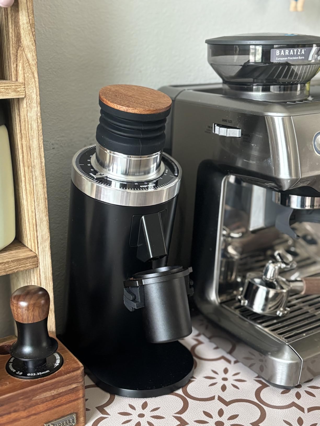 MiiCoffee DF64 II Single Dosing Coffee Grinder (Black) customer photo 1
