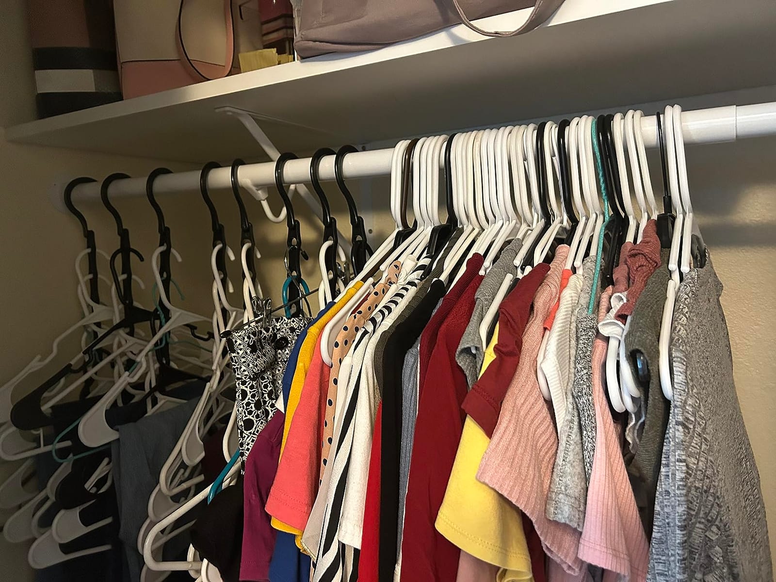 Mr. Pen Space Saving Hangers, 8 pcs, 360 Rotating Hooks Magic Cascading Hanger Organizer customer photo 1