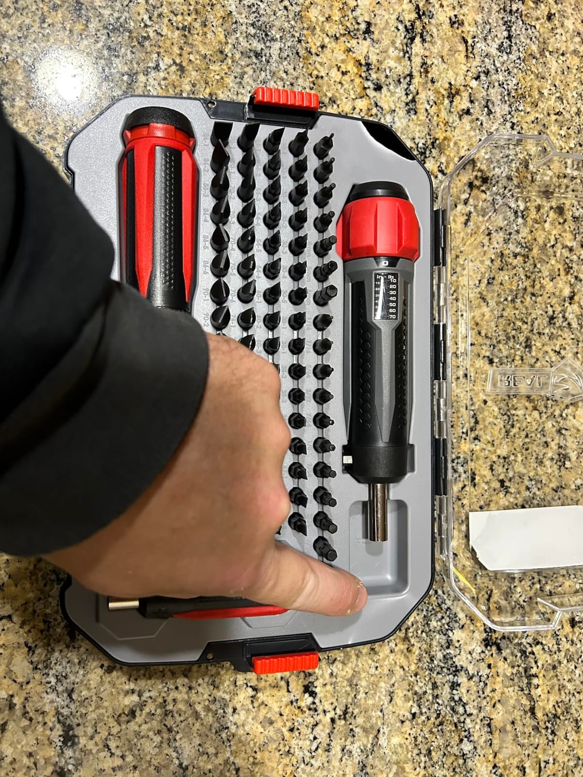 Real Avid Armorers Tool Kit - Precision Torque Wrench Set with 83 Bits, Magnetic Bit Driver, LED Screwdriver - Includes Hex Phillips Torx Drivers with Accurate Inch Pound Settings for Gun Maintenance customer photo 2