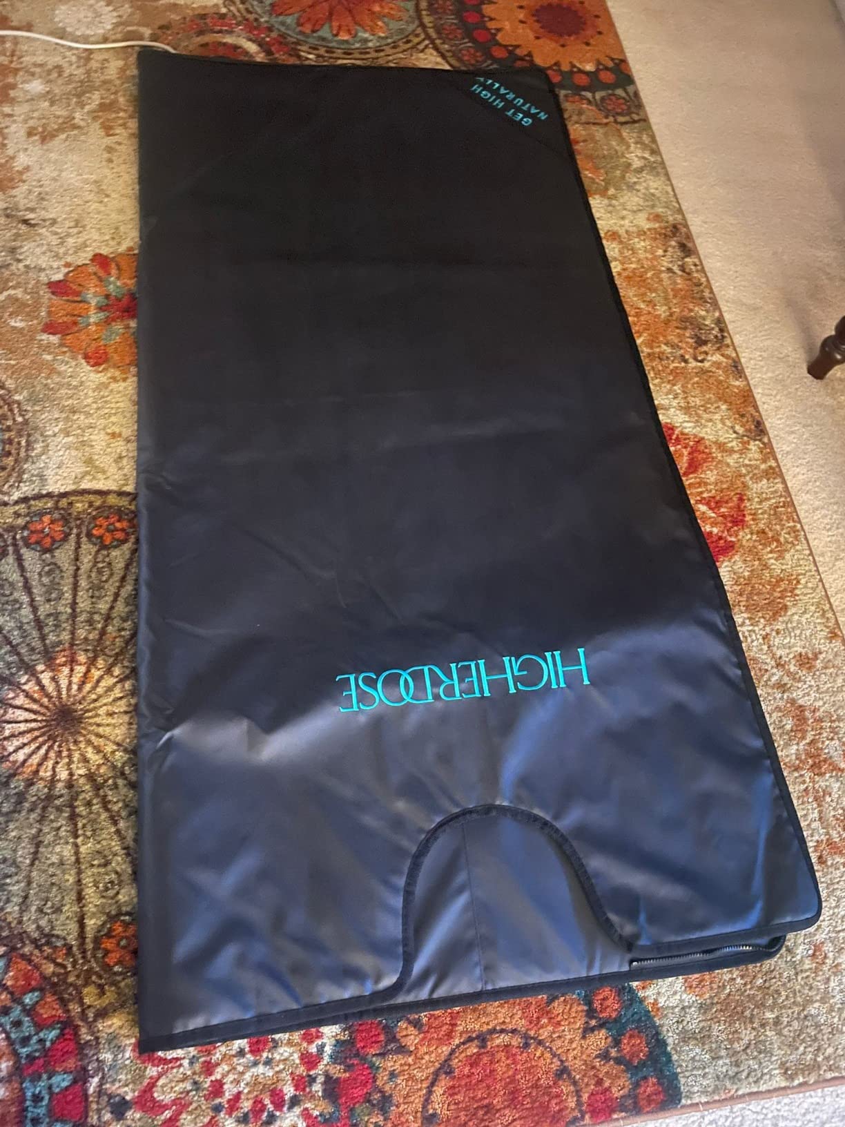 HigherDOSE Infrared Sauna Blanket with Low EMF and 9 Temp Levels | Portable Infrared Sauna for Home, Supports Full Body Detox, Muscle Recovery & Glowing Skin, EMF Blanket for Daily Self Care customer photo 2