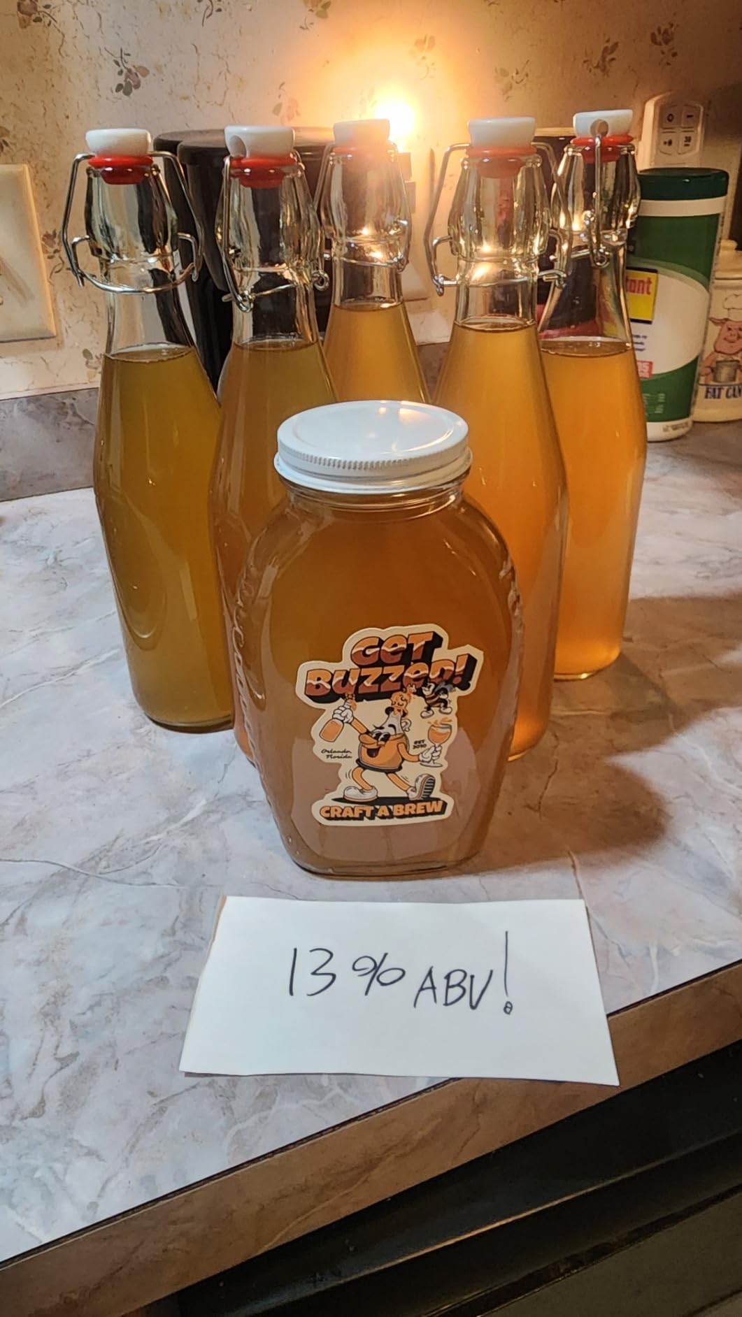 Craft A Brew - Mead Making Kit - Reusable Make Your Own Mead Kit - Yields 1 Gallon of Mead customer photo 1