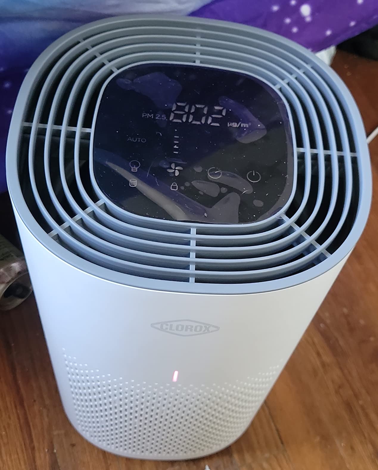 Clorox Medium Room Air Purifiers for Bedroom Home, True HEPA Filter | 1,000 Sq Ft | Reduces 99.9% of Mold, Viruses, Wildfire Smoke, Allergens, Pet Allergies, Dust | Auto Mode | Whisper Quiet customer photo 1