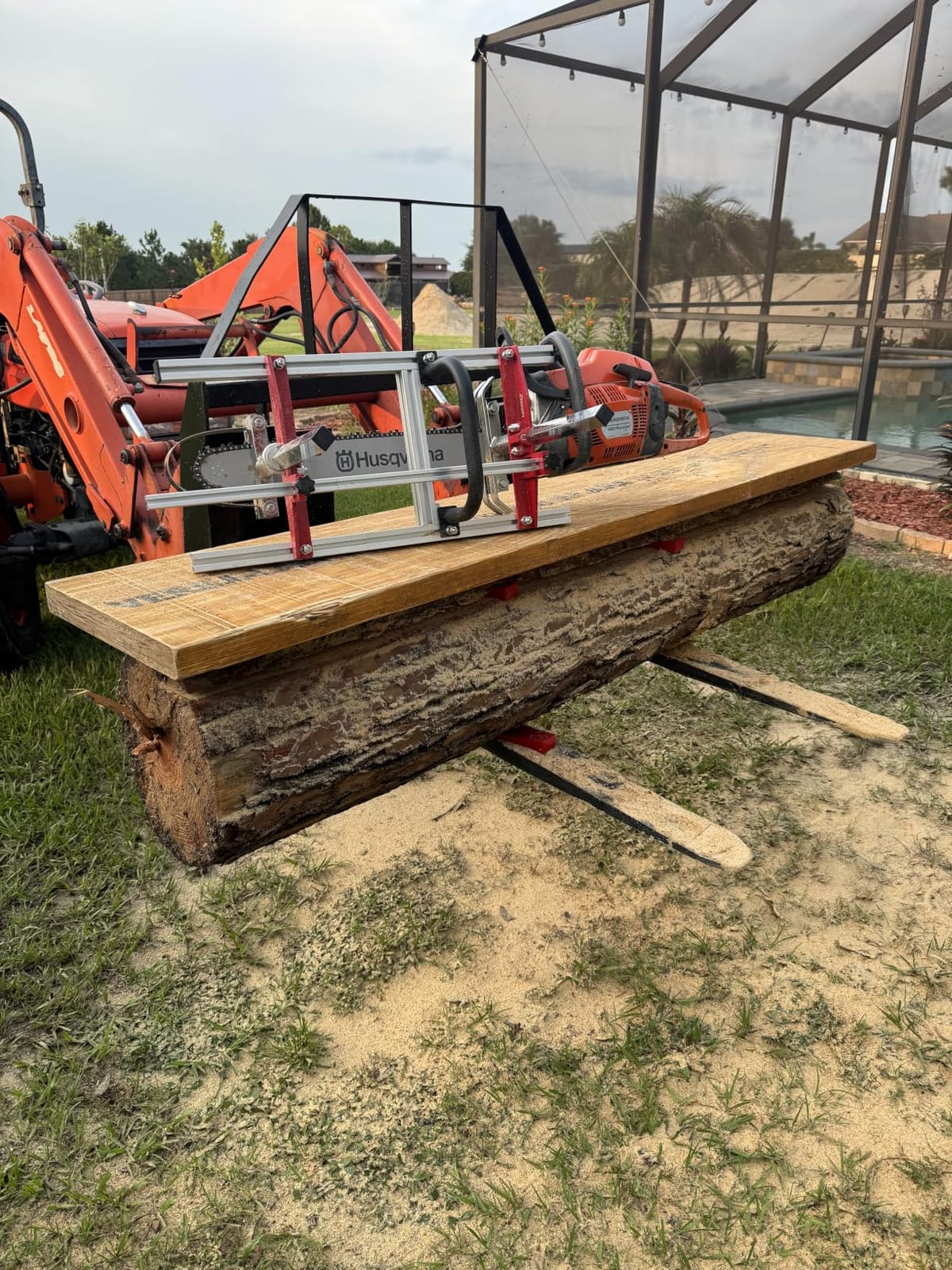 Zozen Chainsaw Mill, Fits 14”-36” Planking Milling Bar, Portable Sawmill customer photo 2