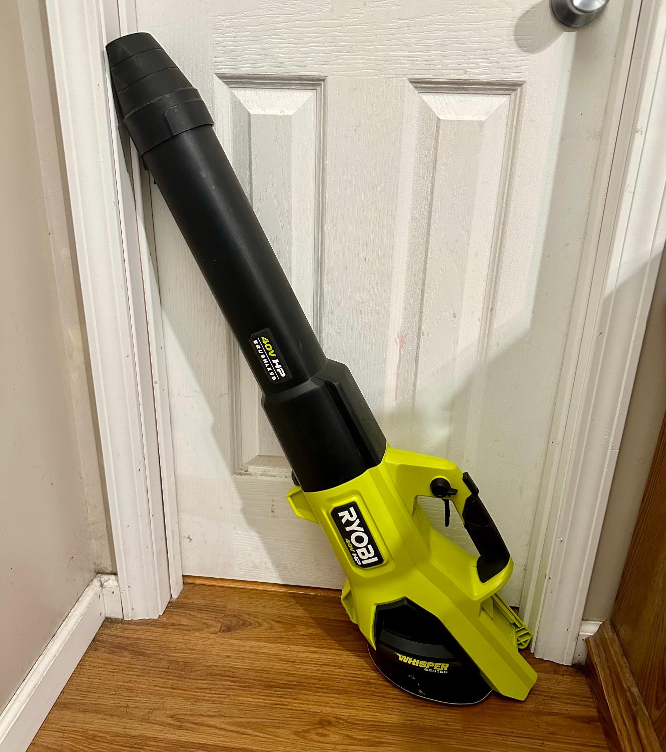 Ryobi 40V Whisper HP Brushless 190 MPH 730 CFM Cordless Battery Jet Fan Leaf Blower (Tool Only- Battery and Charger NOT Included) customer photo 2