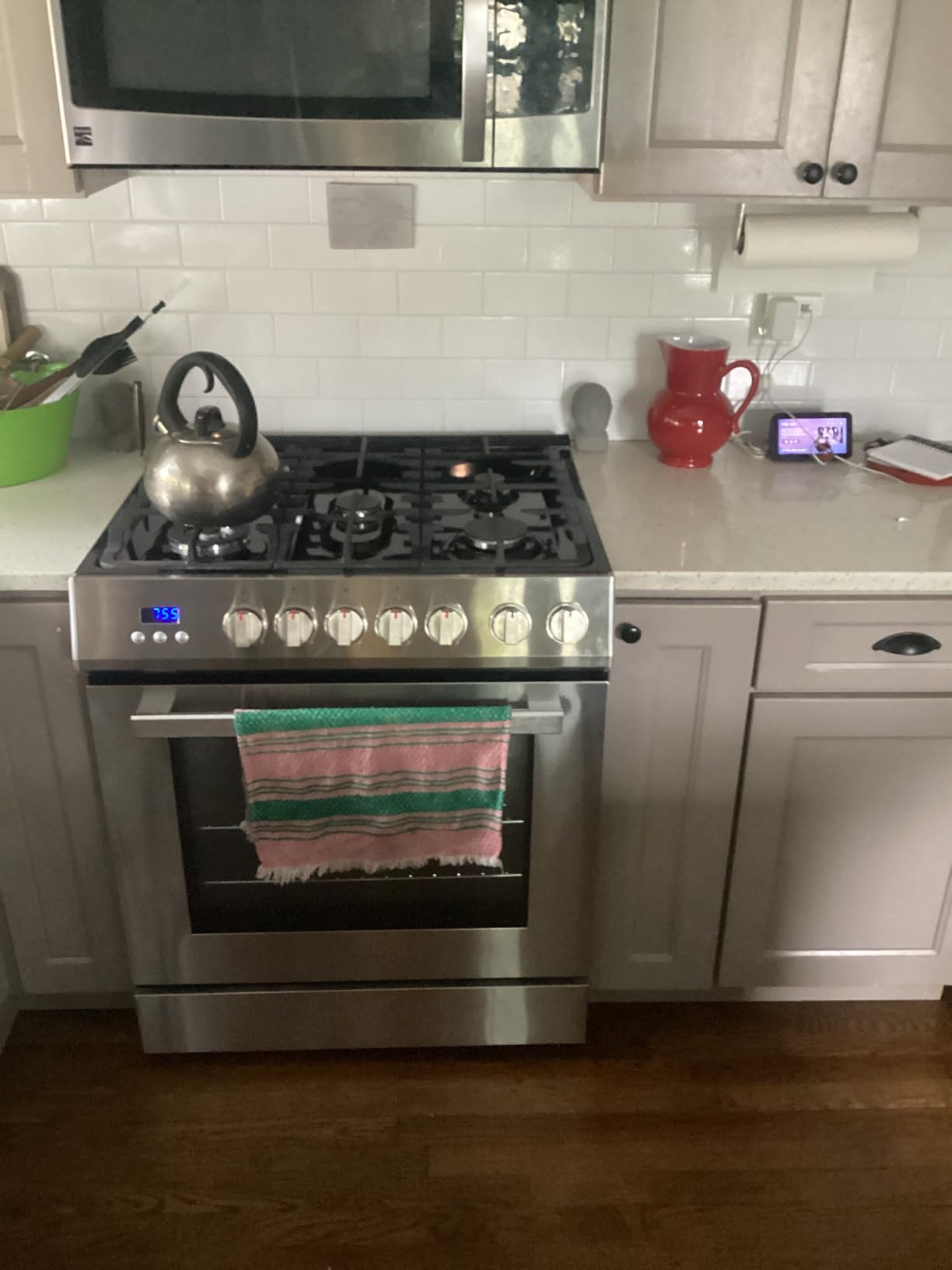COSMO COS-305AGC 30 in. 5.0 cu. ft. Freestanding Single Oven Gas Range with 5 Burner Cooktop, Stainless Steel customer photo 1