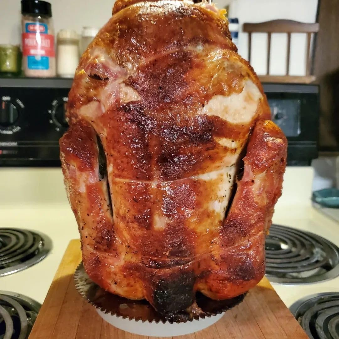 Ronco 5000 Platinum Digital Countertop Rotisserie Oven, 12-lb Capacity | Rotisserie chicken cooks perfectly, 3 functions - rotisserie, sear, no-heat rotation; basket included; auto shutoff customer photo 1