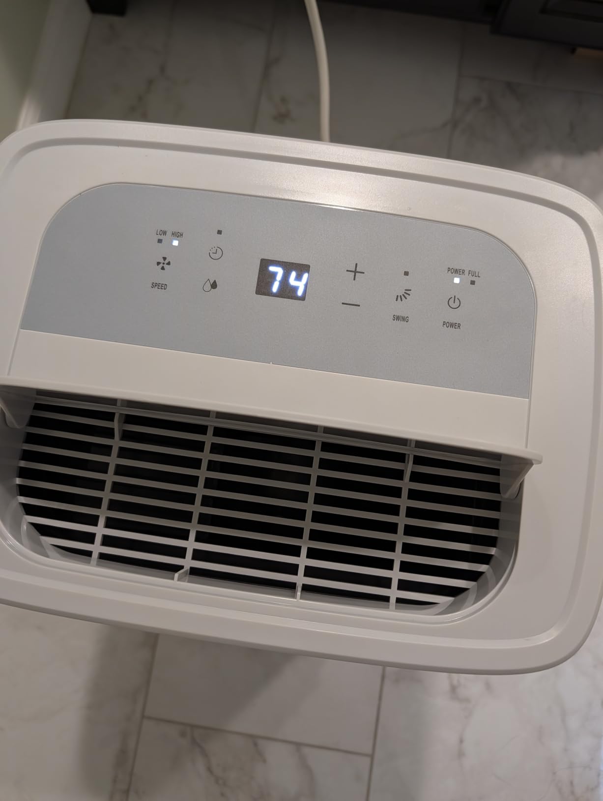 Waykar 80 Pints 5000 Sq. Ft 2025 Energy Star Dehumidifier for Basement | 90 Degree Auto Swing, 30%-80% Humidity Control for home, Continuous drainage support, Whole-House Dehumidification, Auto-defrost customer photo 2