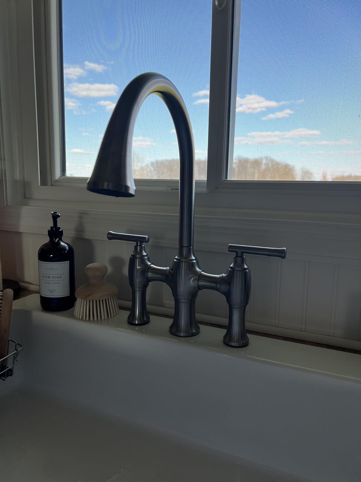Kohler Oresund R28705-SD-VS Pull-Down Bridge Kitchen Faucet customer photo 2