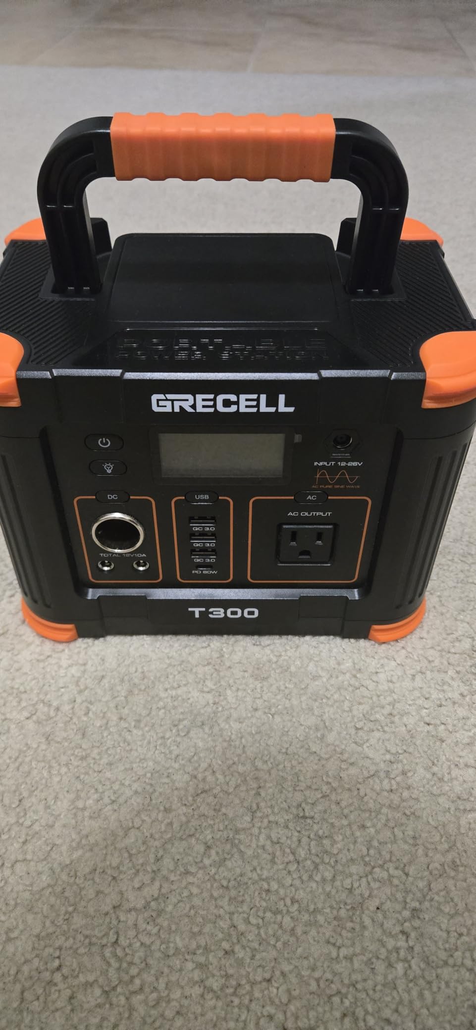 GRECELL 999Wh Solar Generator 1000W Portable Power Station for Outdoor | With 60W USB-C PD Output, 120V Pure Sine Wave AC Outlet customer photo 2