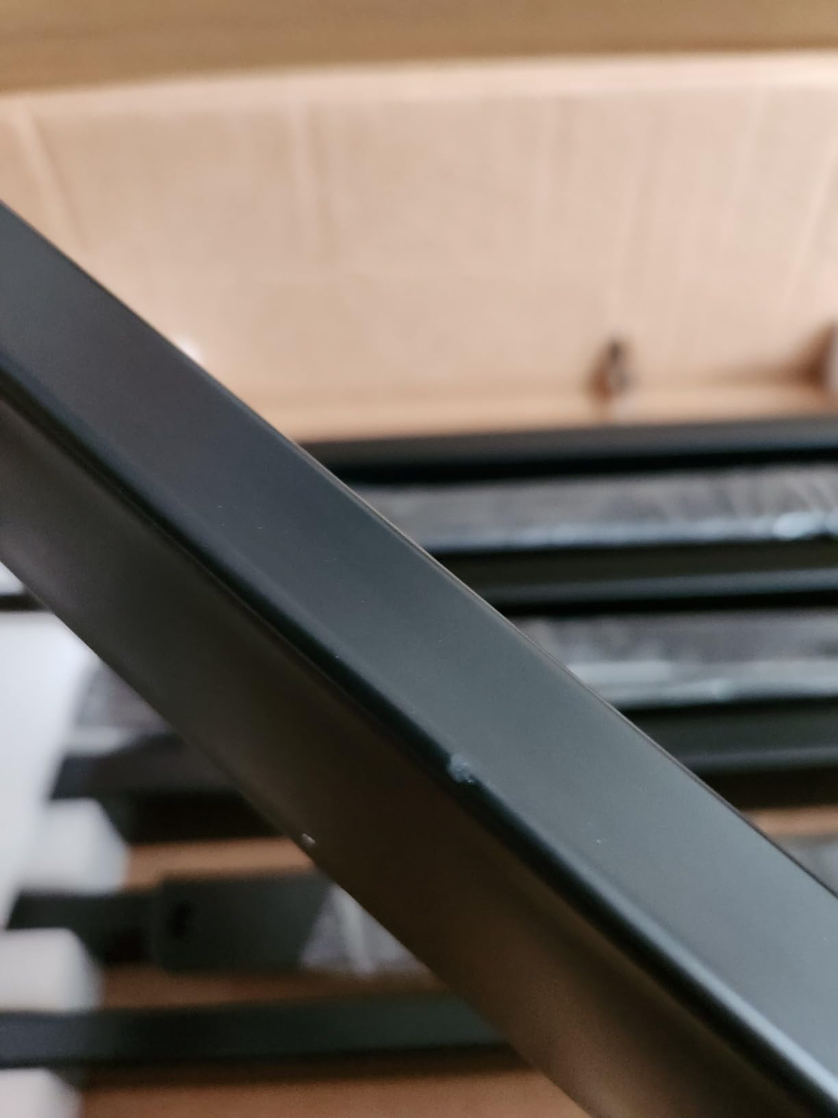 VIVO Black 71 x 71 in Corner Standing Desk, DESK-KIT-E3CB2 | Electric, Triple Motor, Holds 264 lbs, Sit Stand L-Shaped Table, Height Adjustable, Memory Presets, E3C Series, Black Frame customer photo 2
