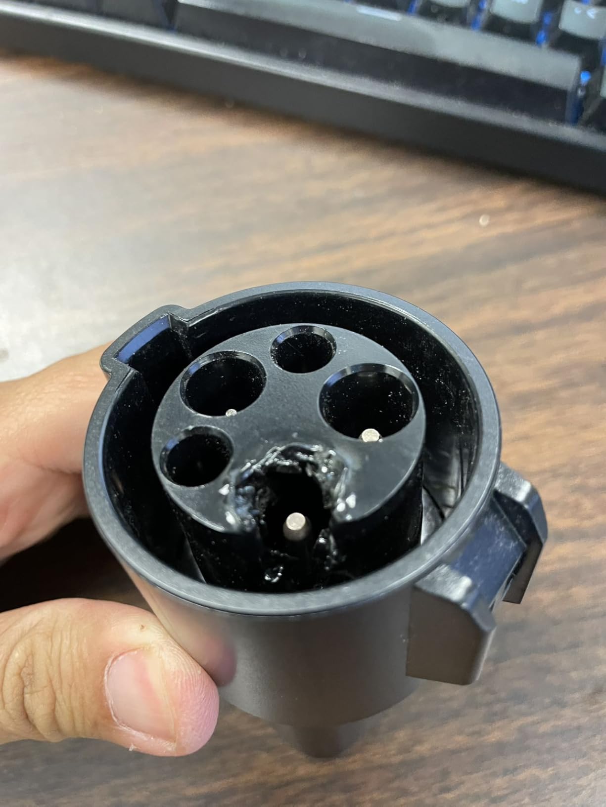 J1772 Charger Adapter Compatible Tesla Model 3/Y/X/S [Security Check] 80 Amp / 240 AC-Compatible with SAE J1772 Charger [Only for Tesla Car] customer photo 1