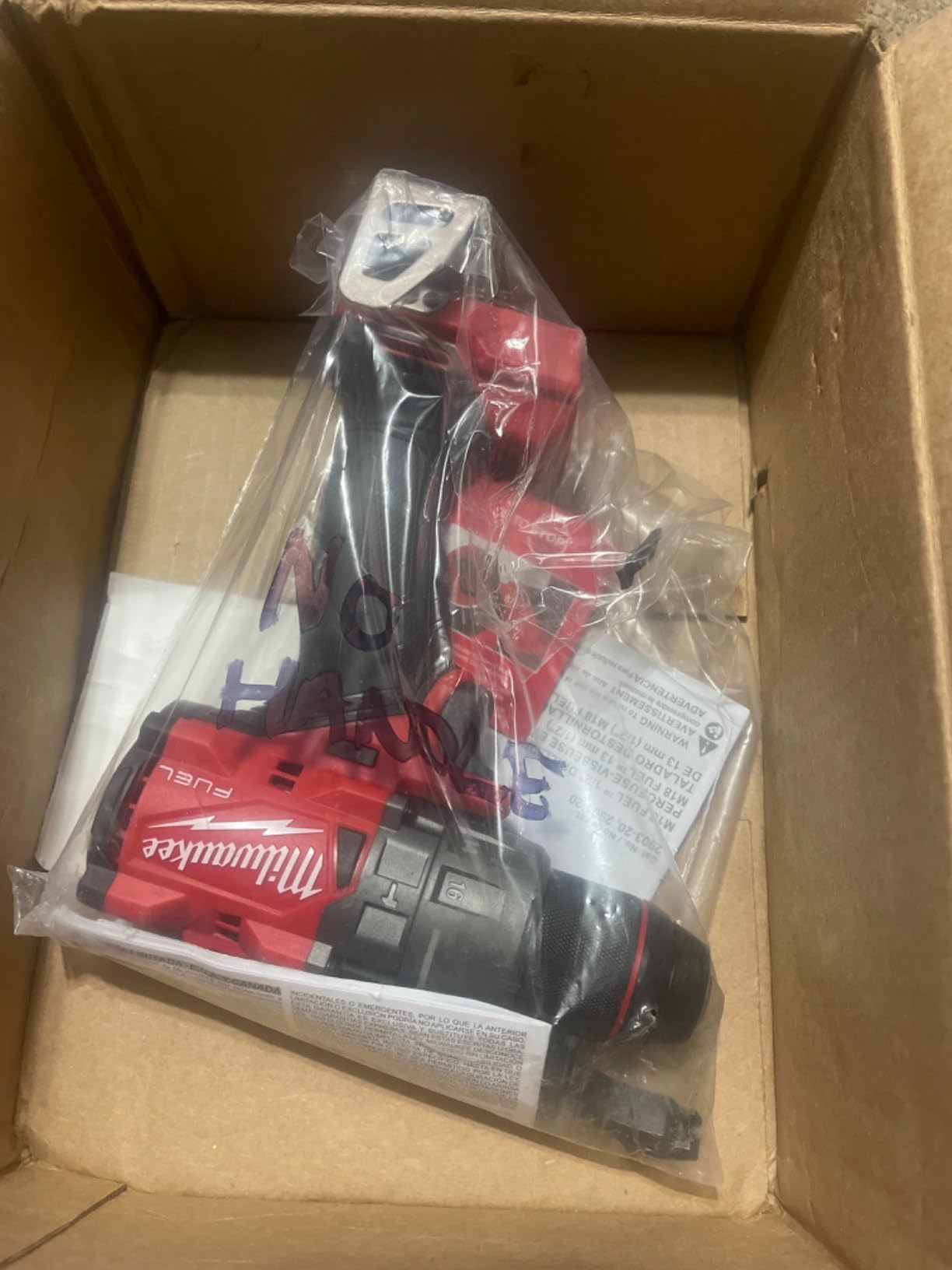 Milwaukee 2903-20 M18 FUEL 18V Lithium-Ion Brushless Cordless 1/2 in. Drill/Driver (Tool-Only) customer photo 1