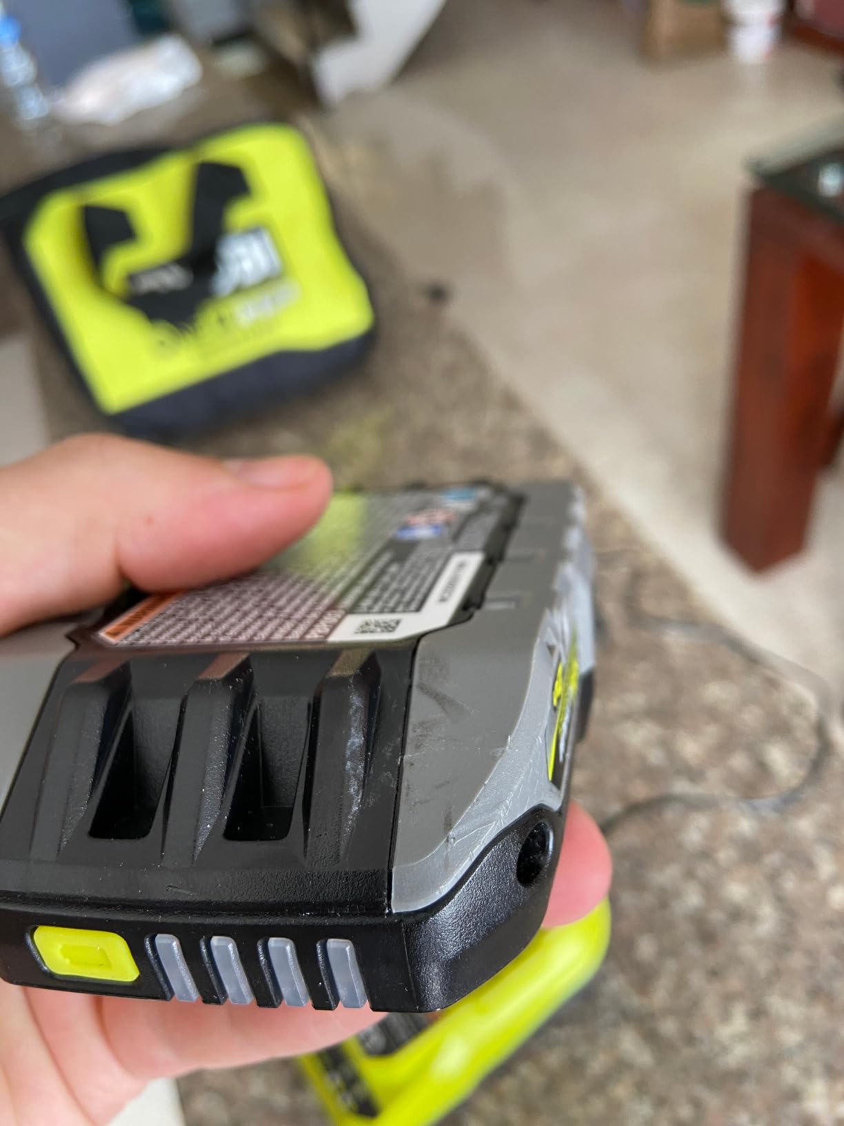 RYOBI ONE+ HP 18V Brushless Cordless 1/2 in. Hammer Drill Kit with (2) 2.0 Ah Batteries, Charger, and Bag (PBLHM101K2) customer photo 2